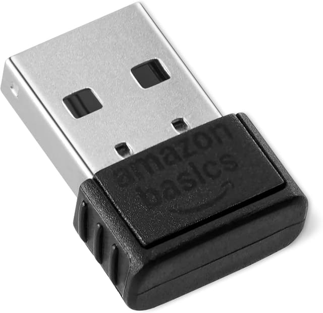 Detalle de Amazon Basics adaptateur USB Bluetooth 5.4 pour PC (dongle/récepteur) pour souris, clavier et ordinateurs portables
