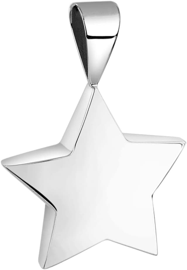 Detalle de Nenalina Stern Anhänger aus 925 Sterling Silber (361309-090) für Damenkette oder Halskette
