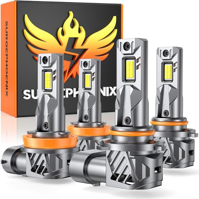 Detalle de Surgephoenix 9005/HB3 H11/H8/H9 Light Bulbs Combo