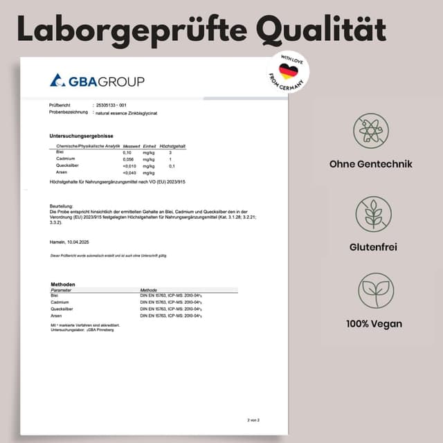 Detalle 1 de Zink Tabletten 25 mg, 400 Stück