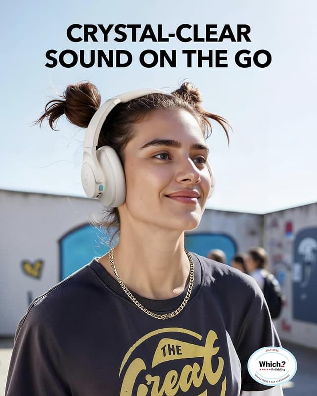 Detalle 2 de Anker soundcore Q11i wireless over-ear Bluetooth headphones with Deep Bass and up to 60H playtime