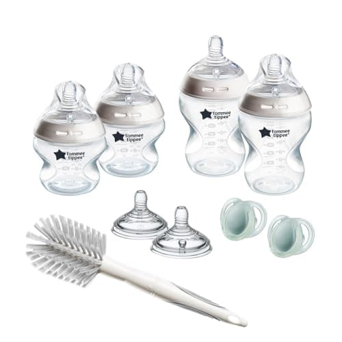 Detalle de Tommee Tippee Natural Start biberones 150 ml y 260 ml
