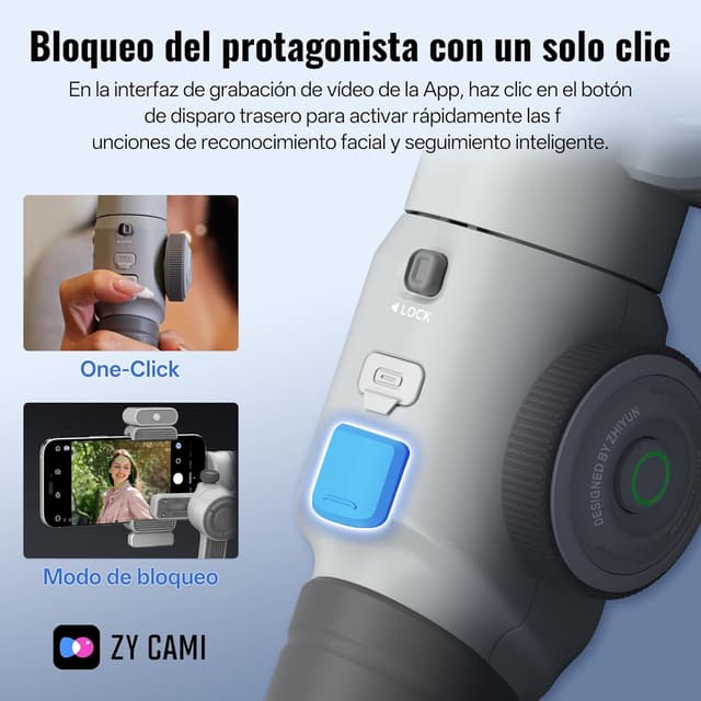 Thumbnail 5 de ZHIYUN CINEPEER Smooth 5E Combo 📱 Estabilizador Inteligente