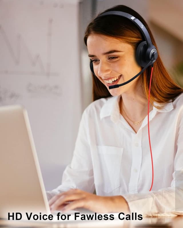 Thumbnail 6 de JIAMQISHI USB Headset with Microphone 40mm