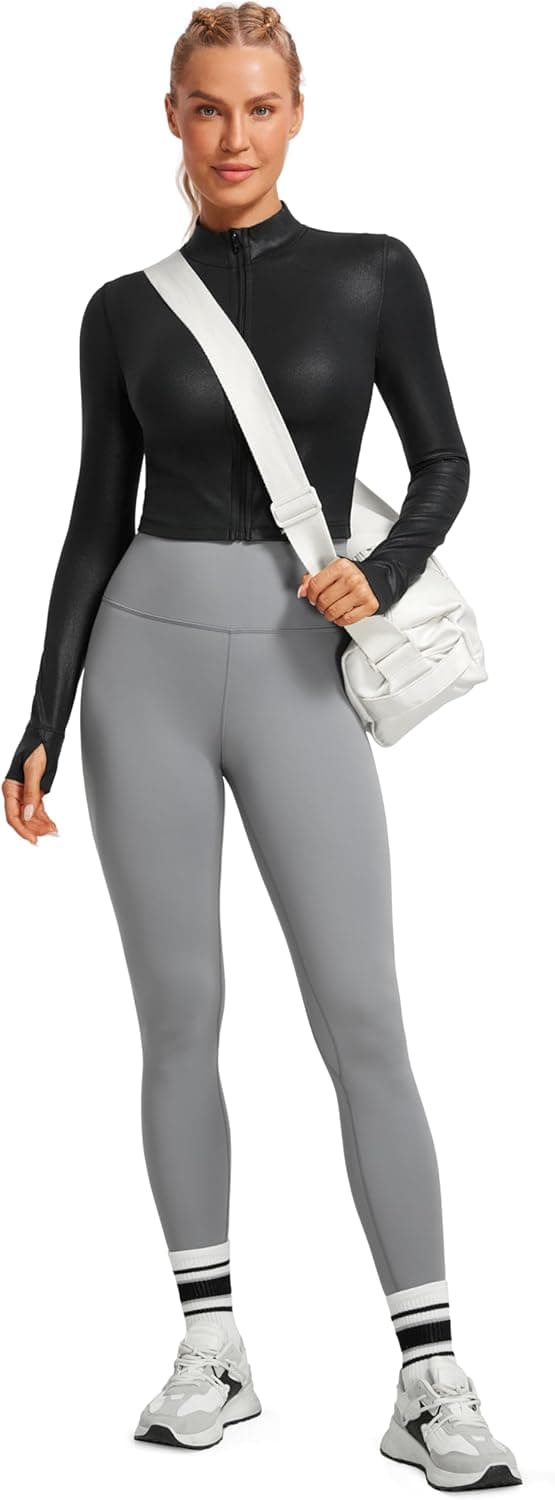 Detalle de CRZ YOGA veste d’entraînement Butterluxe à fermeture éclair intégrale pour femmes