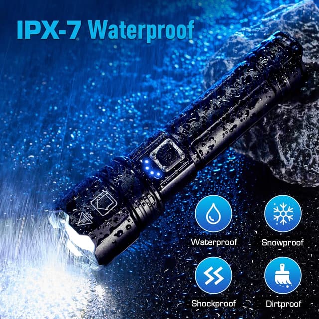 Thumbnail 6 de Powerful Torch XHP70.2 900000 lumens rechargeable torch 🔦