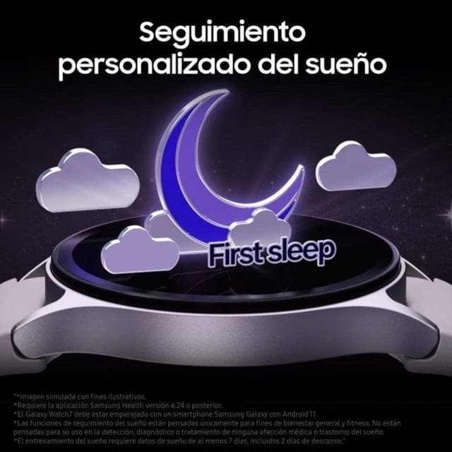 Detalle de Samsung Galaxy Watch7 44 mm Bluetooth Verde