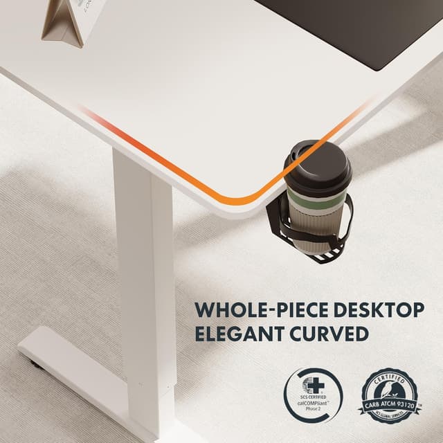 Detalle 2 de SANODESK Escritorio Elevable Eléctrico 160x75cm - Ergonomía en Casa