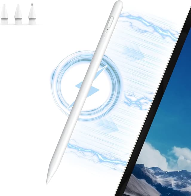 Detalle de MEKO iPad stylus with magnetic charging