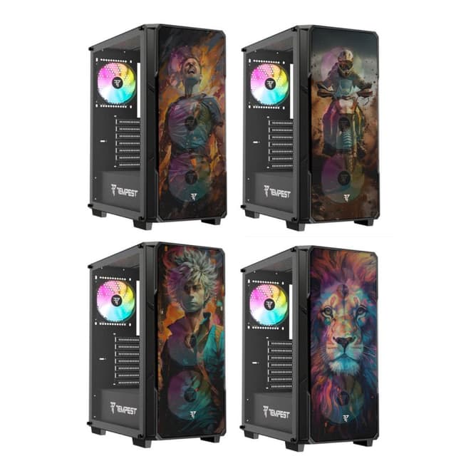 Thumbnail 2 de tempest Garrison ARGB ATX Negra con USB 3.0