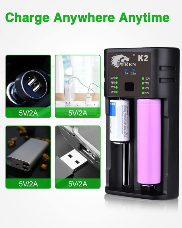 Thumbnail 6 de Imren 26650 10400 battery charger