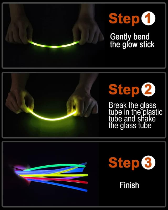 Thumbnail 5 de Carehabi Juego de 100 barras luminosas