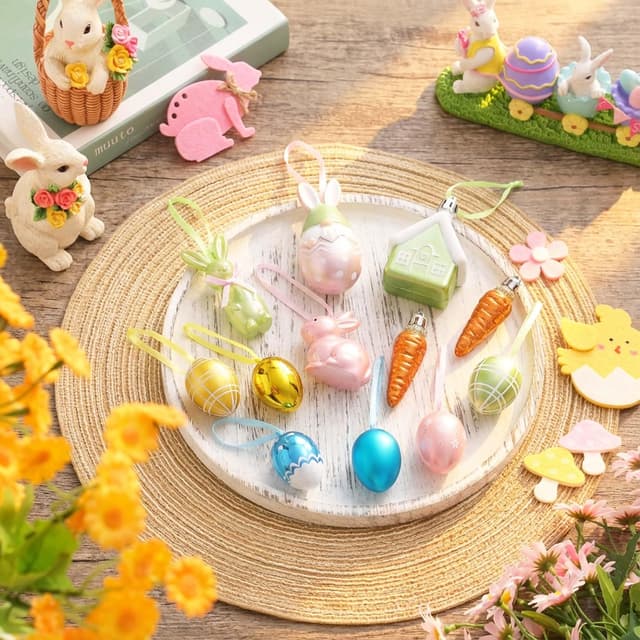 Thumbnail 2 de Victor's Workshop Ostereier zum Aufhängen 12er Set