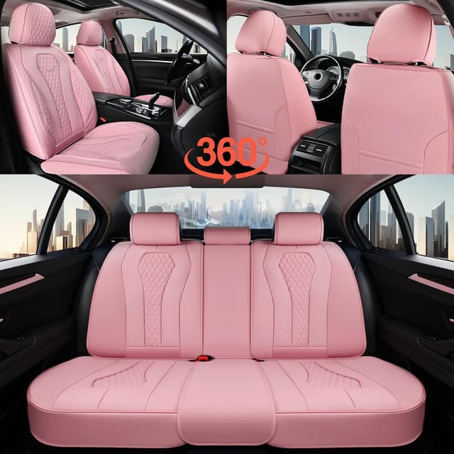 Thumbnail 2 de Coverado Car Seat Covers Full Set 99% Universal Fit