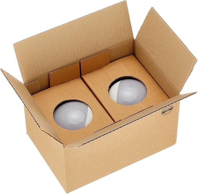 Thumbnail 5 de Amazon Basics Bombilla LED E27 G93 Globo 14.5W 💡 Pack de 2