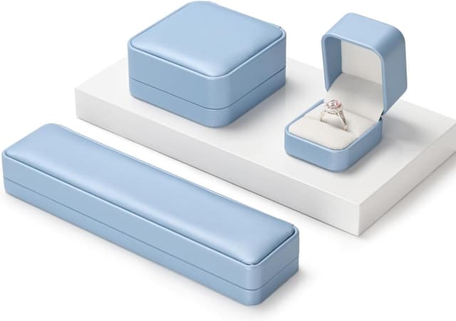 Thumbnail 6 de Papten Caja para Anillos de Joyería ❤️ para Boda y Propuesta