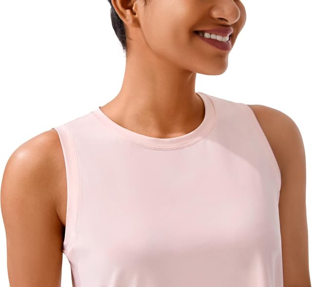 Thumbnail 2 de Ice Silk Crop Workout Tank 4-Way Stretch