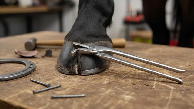 Thumbnail 3 de Stainless Steel 12'' Hoof Nipper Clincher