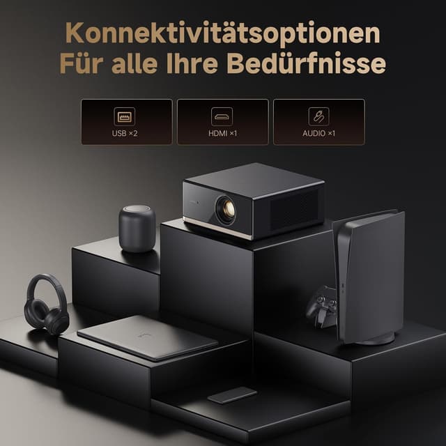 Thumbnail 6 de WANBO X5 Pro 1100 ANSI Full HD 1080p Beamer