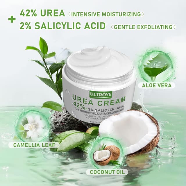 Detalle 2 de Urea Creme 42% mit 2% Salicylsäure 200 g 🦶