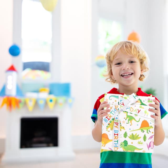 Thumbnail 6 de Dinosaur Wrapping Paper 3 Rolls