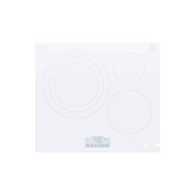 Detalle de Bosch PID612BB1E placa de inducción 60 cm