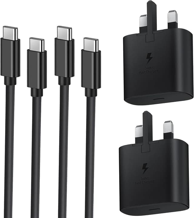 Detalle de Samsung Fast Charger Plug and Cable 25W