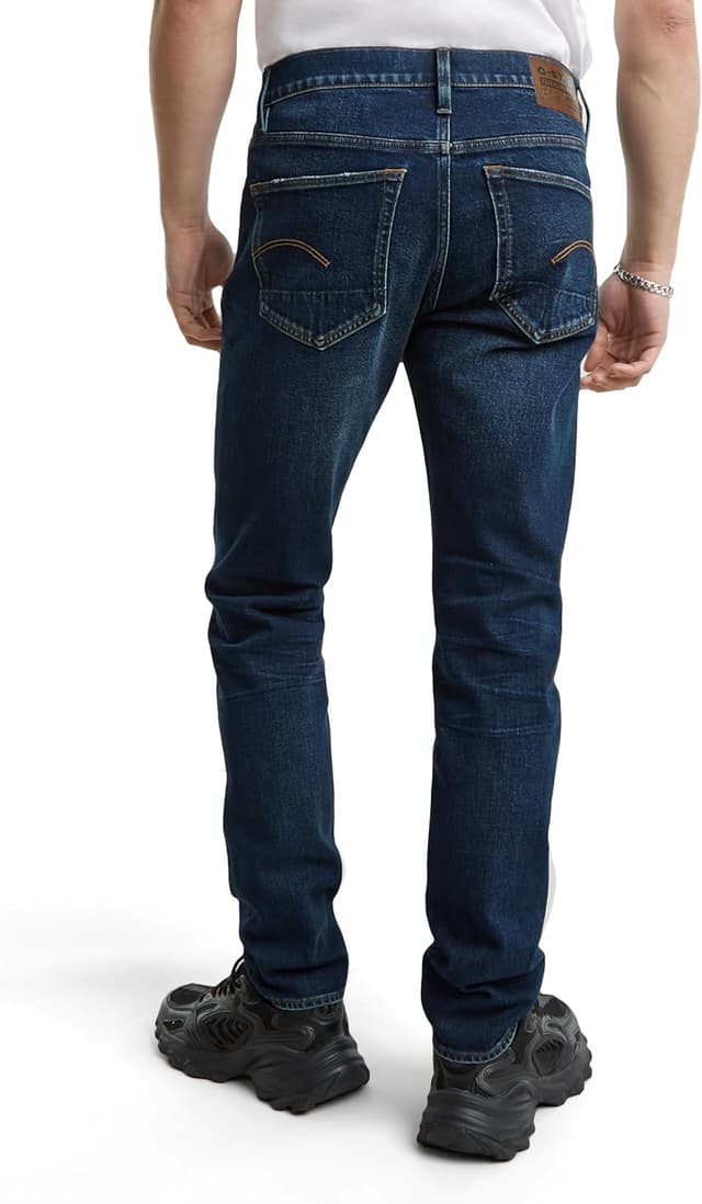 Thumbnail 1 de G-STAR Jeans 3301 Slim para Hombre, Azul Worn in Dusk 💙