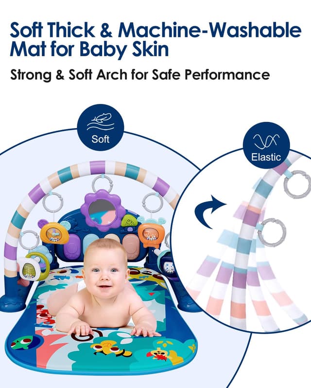 Thumbnail 4 de dearlomum Baby Play Mat Gym 0-12 Months