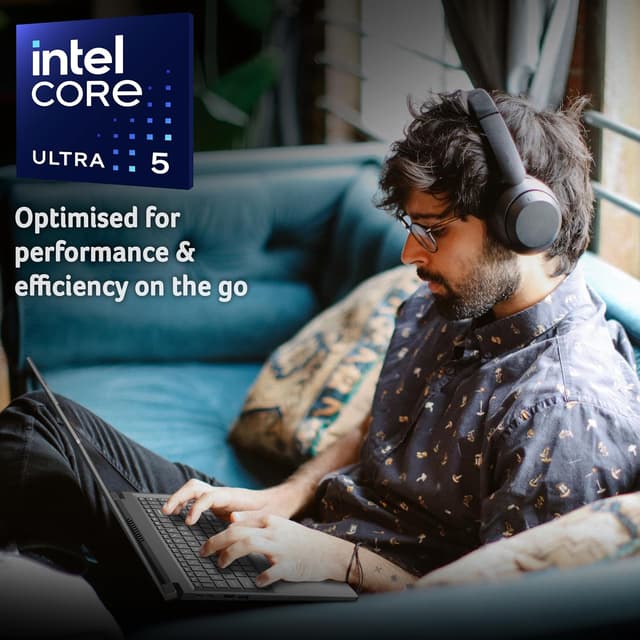 Detalle de Acer Aspire 16 A16-71GM laptop with Core Ultra 5, 16GB RAM, 1TB SSD and GeForce RTX 3050, 16" WUXGA, Windows 11 (Iron)