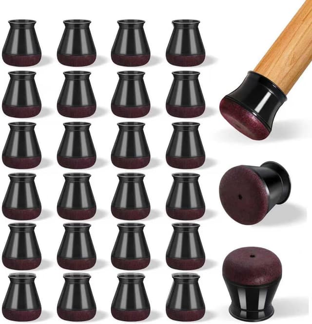 Imagen de Stuhlbeinkappen 32er Set, Silikon 14–20 mm en OfertitasTOP