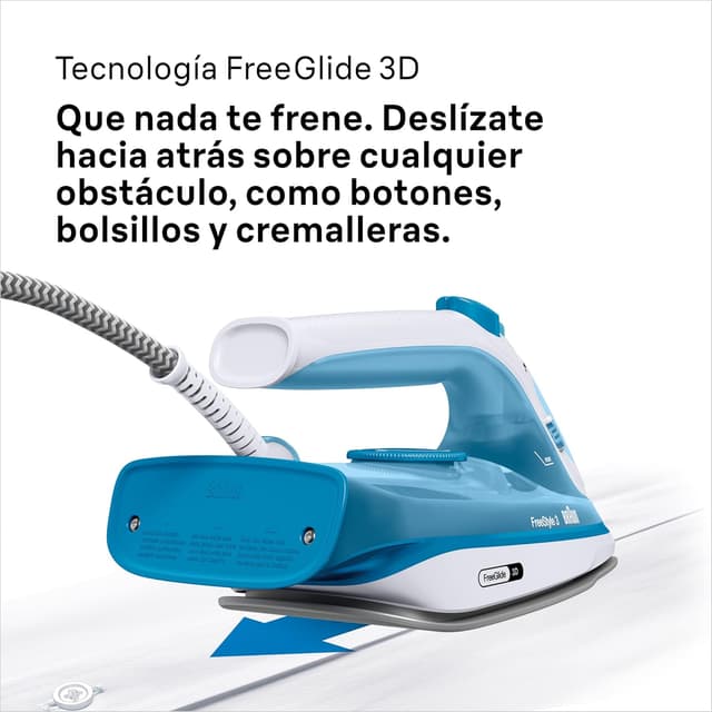 Thumbnail 5 de Braun FreeStyle 3 FI3144BL 🧳 Plancha de Vapor con Suela SuperCeramic