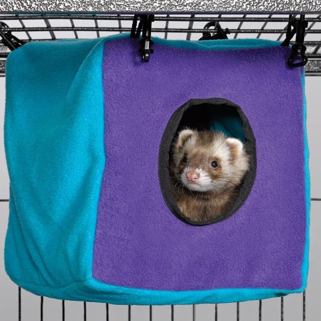 Thumbnail 1 de MidWest Ferret Nation Cozy Cube 21,6 cm đŸ