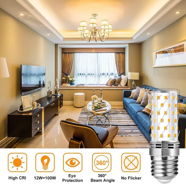 Thumbnail 4 de Blewandy Bombilla LED E27 12W Luz Calida 3000K