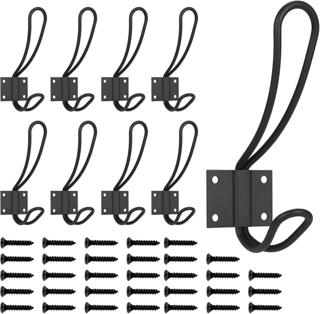 Imagen de Peaceharmo Kleiderhaken 8er Set schwarz en OfertitasTOP