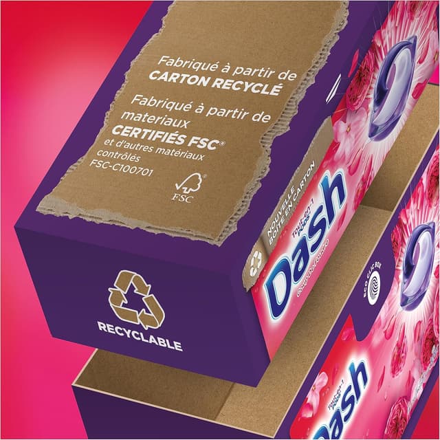 Thumbnail 5 de Dash Tout-en-1 PODS 4x30 lavages lessive jasmin et rose