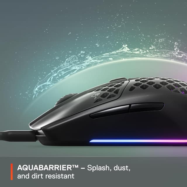 Thumbnail 4 de SteelSeries Aerox 3 Holey RGB Gaming Mouse