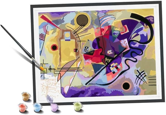 Thumbnail 6 de Ravensburger CreArt Kandinsky Kit Pittura Numeri 30x40