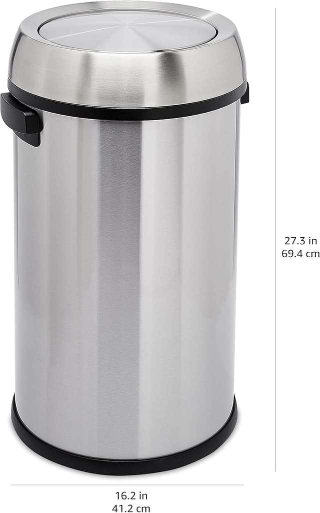 Thumbnail 4 de Amazon Basics Round Trash Can 17.2 gal 🗑