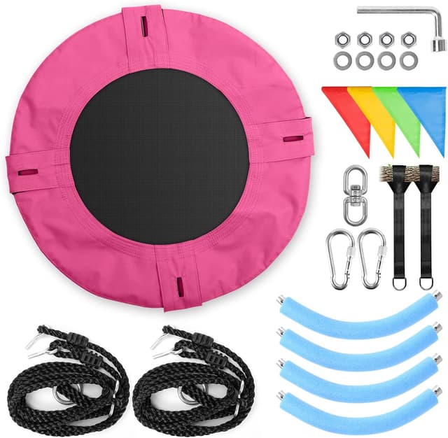 Detalle 2 de Odoland 24 Kids Tree Swing, 900D Fabric