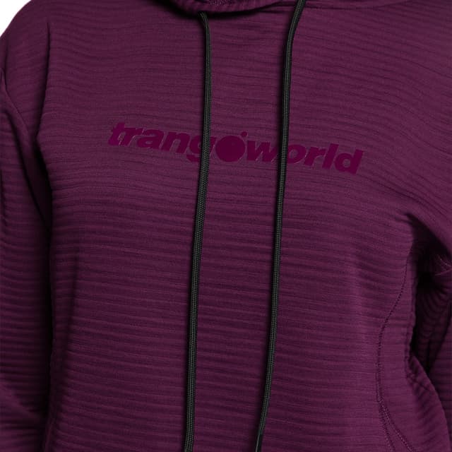 Detalle 2 de Trangoworld Sudadera de mujer Bastilles: ligera, elástica y de secado rápido