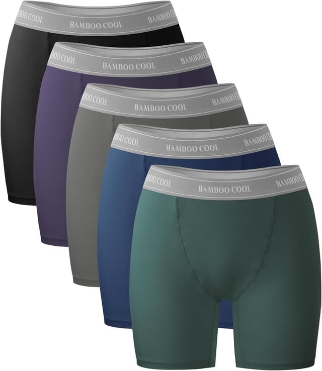 Imagen de BAMBOO COOL BoyShorts 5-Pack High Waisted en OfertitasTOP