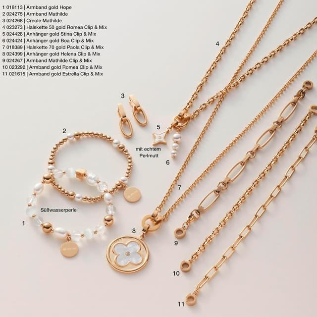 Thumbnail 4 de JEWELS BY LEONARDO Clip & Mix Paola Halskette