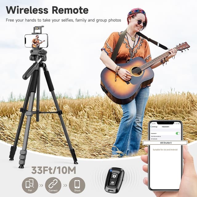 Thumbnail 5 de JOILCAN Kamera Stativ 173 cm für Smartphones