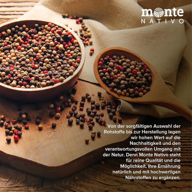 Thumbnail 2 de Monte Nativo Pfefferkörner 250g bunter Pfeffer 🧂