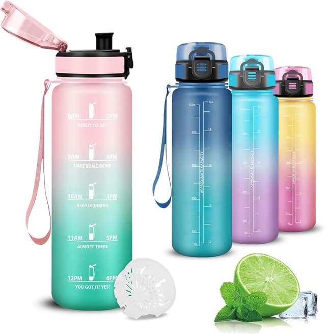 Detalle de Mujigaga 500ml Wasserflasche