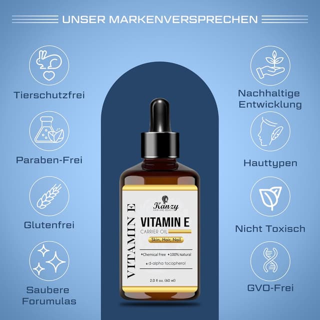 Thumbnail 4 de Kanzy Vitamin E Öl Tropfen 60ml