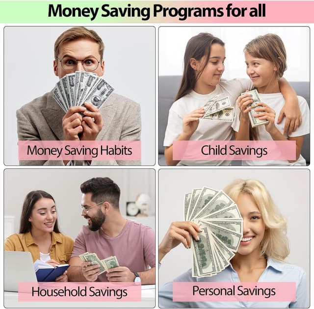 Thumbnail 5 de Mini Money Challenge Binder with 30 cash envelopes ⚖