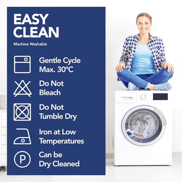 Thumbnail 6 de Deconovo Tende Oscuranti Termiche con nastro a matita e 2 stili di montaggio (set da 2) 140x175 cm, blu reale