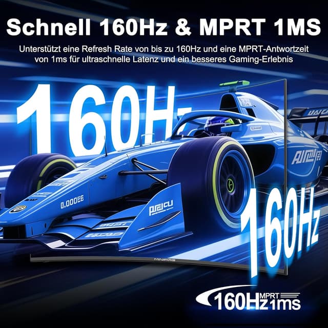 Detalle 2 de Minifire MFG24C1L 24″ Curved Gaming-Monitor 160Hz